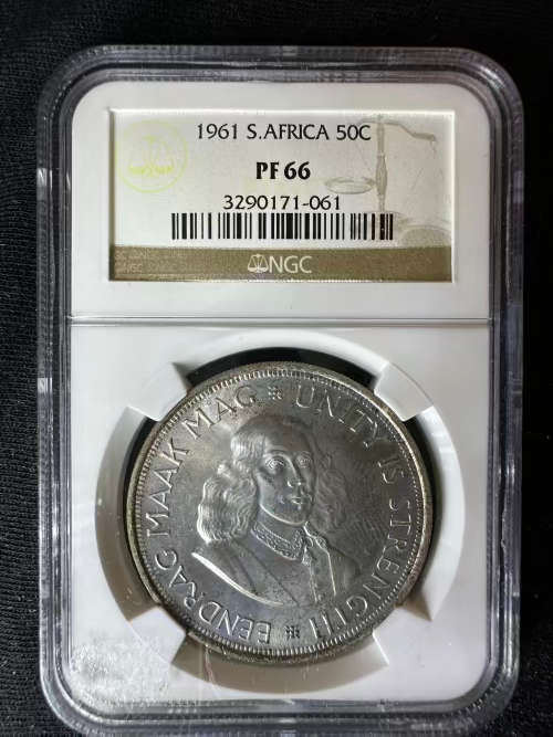 1961 * 50c * Crown * PF66