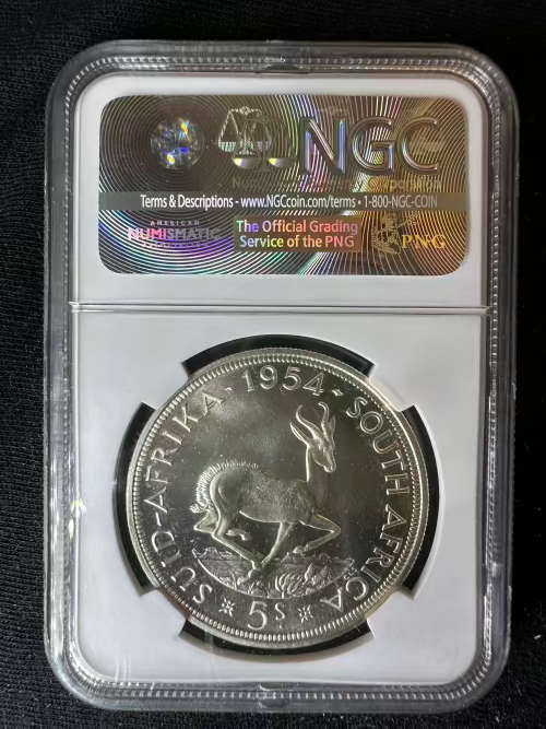 1954 * 5 Shilling * Crown * PF66 Cameo