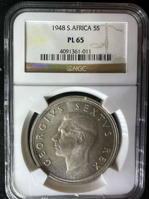 1948 * 5 Shilling Crown *PL65