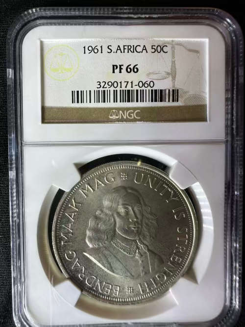 1961 * 50c  Crown *PF66 high grade