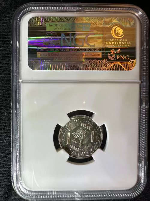 1951 * 6P * high grade PF66 third highest grade