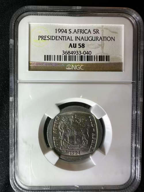 1994 inauguration * NGC graded Au58