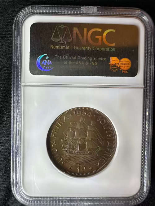 1954 * 1P penny * PF65BN * thrid highest grade * only 5coins better