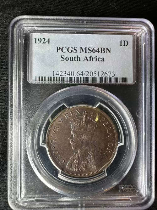 1924 * Penny * Graded MS64
