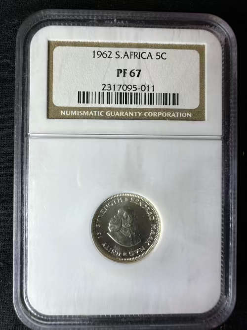 1962 * 2.5C * PF67 * top grade