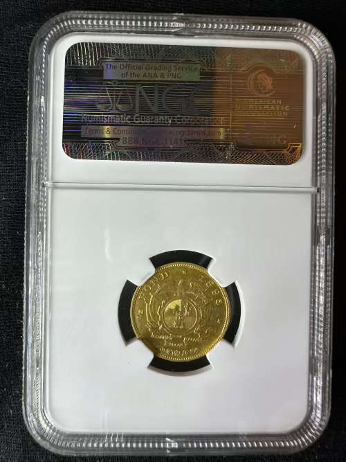 1895 * 1/2 Pond* Hills collection * AU53