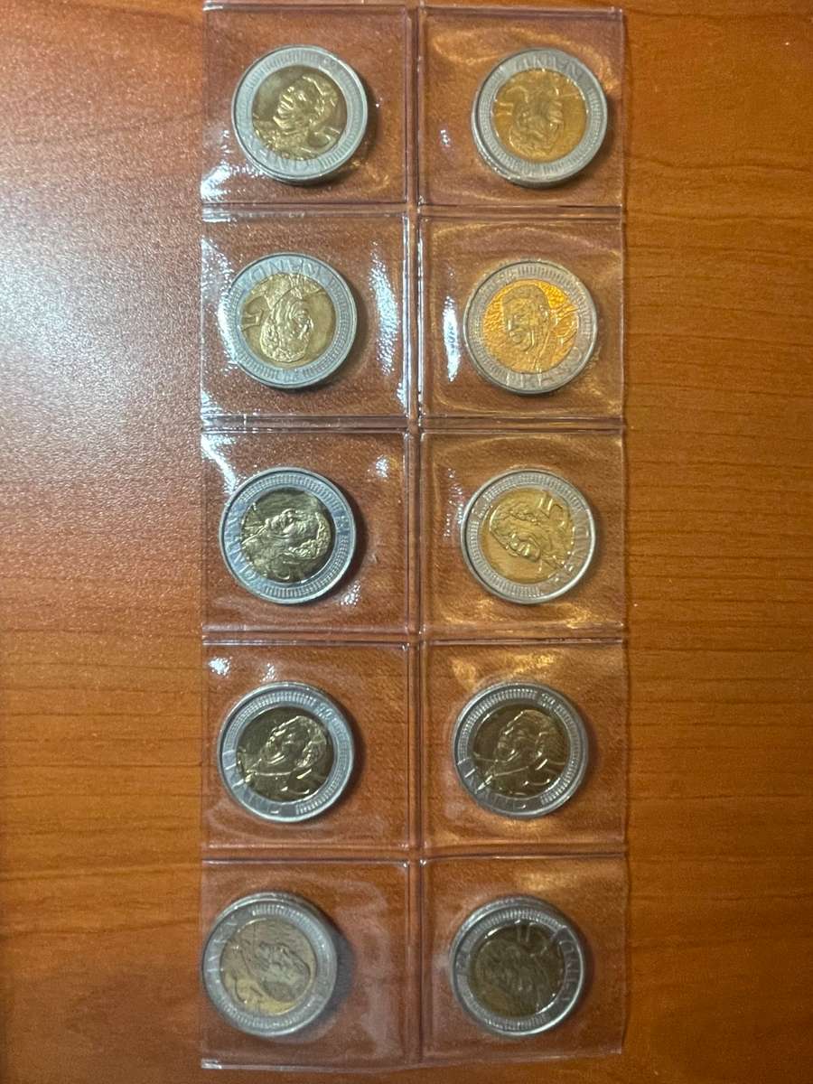 Mandela 90th birthday coins price per each minimum 10