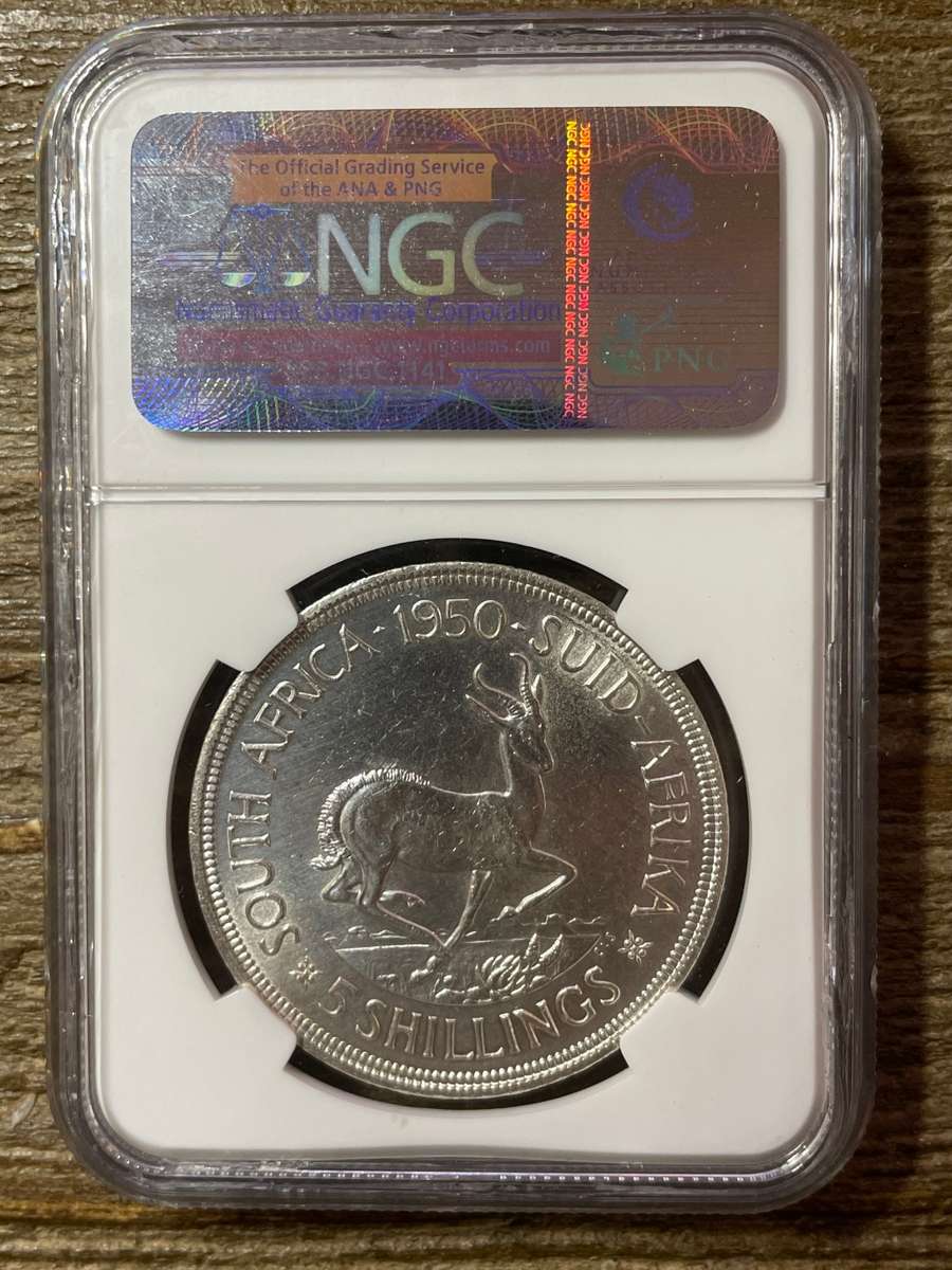 1950 * 5 shilling * unc details