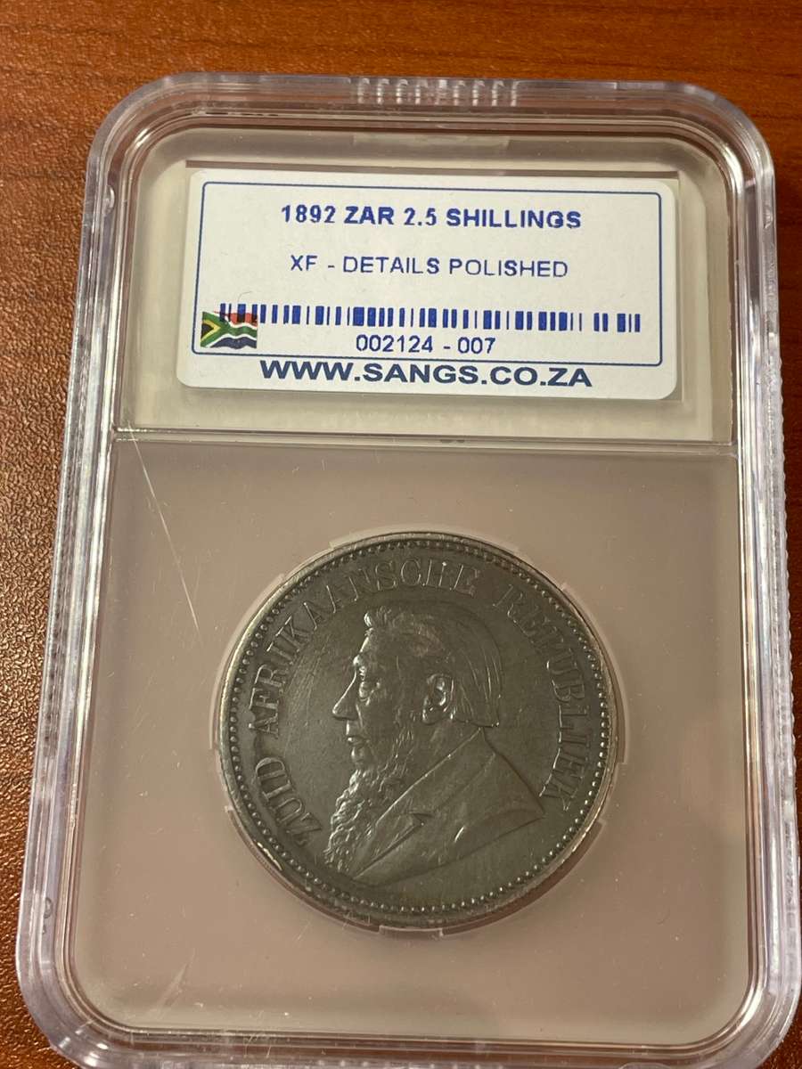 1892 * 2 1/2 Shilling   * xf details
