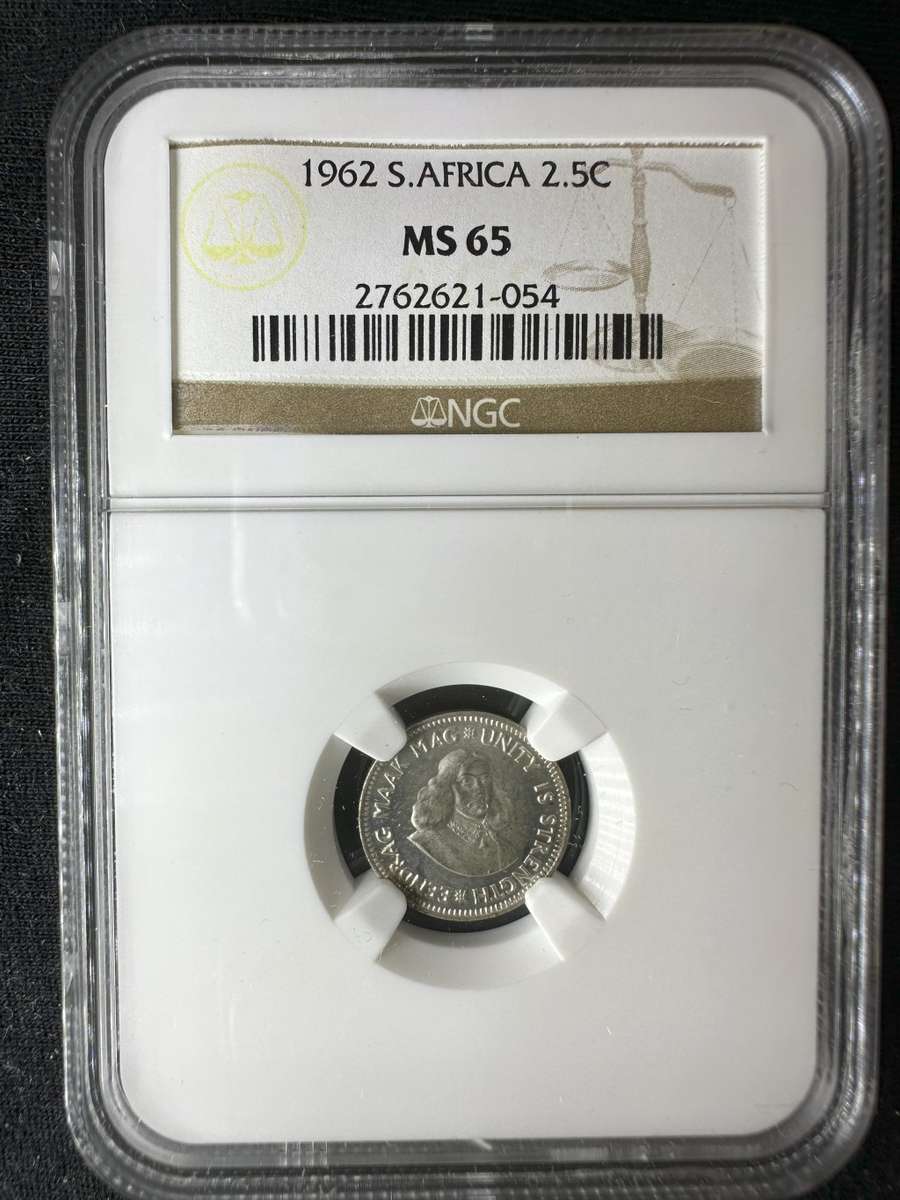 1962***2.5C***MS65***scarce mintage