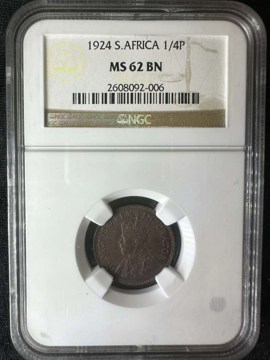 1924***1/4P***MS62BN***Buy your coins graded - Crazy R1 Start