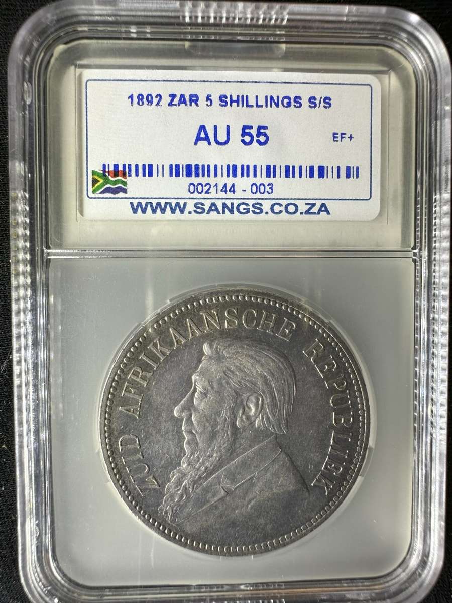 1892***5S S/S***AU55***Few offered