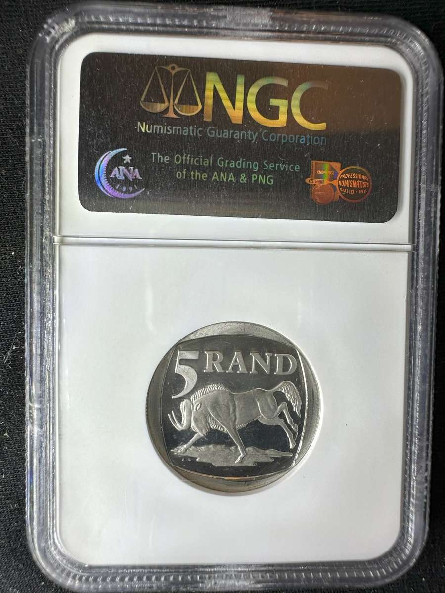 2000***Mandela Smiley***PF65 ultra cameo***buy your coins graded