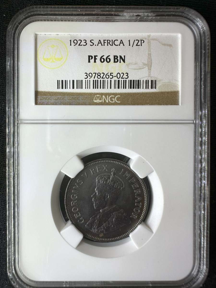 1923***1/2P***PF66BN***NGC graded VERY VERY high grade *** when will you see another one?