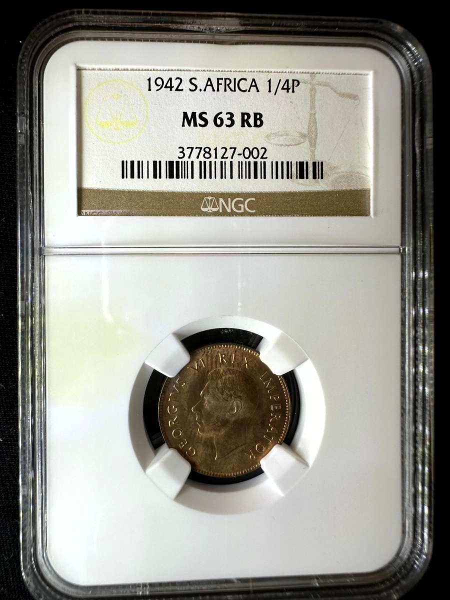 1942 *** 1/4P *** MS63RB *** NGC *** R1 Start !