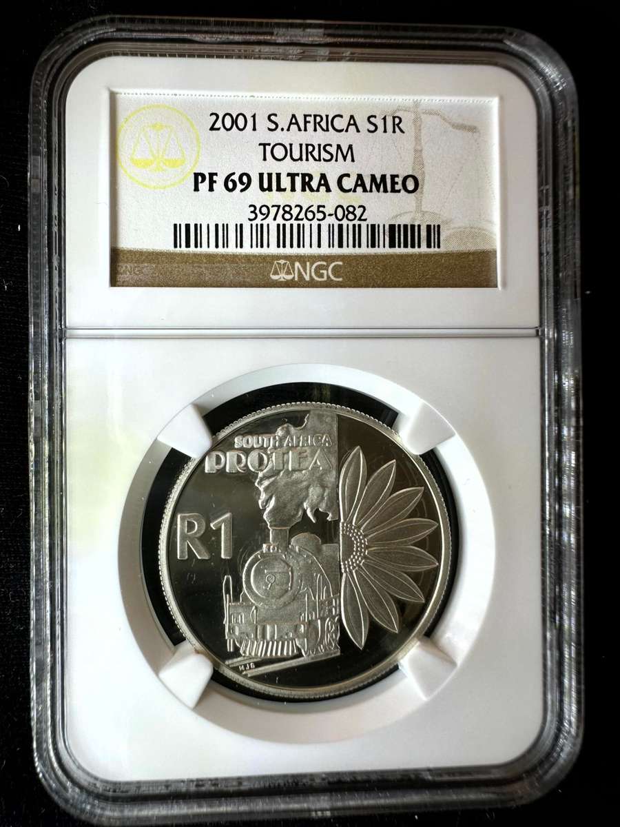 2001***Silver R1***Tourism PF69***NGC second highest grade