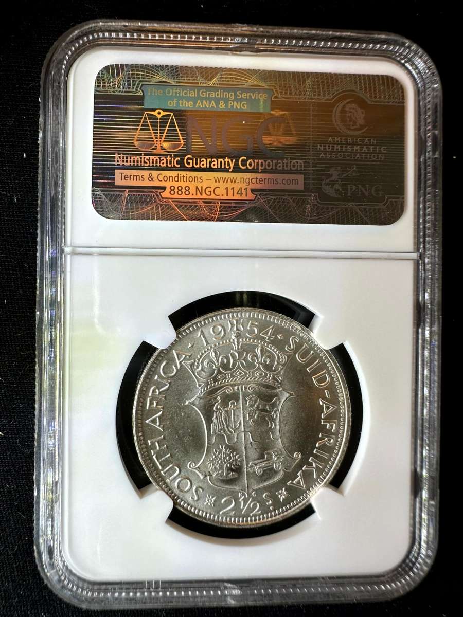 1954***2.5S***MS64***Top coin