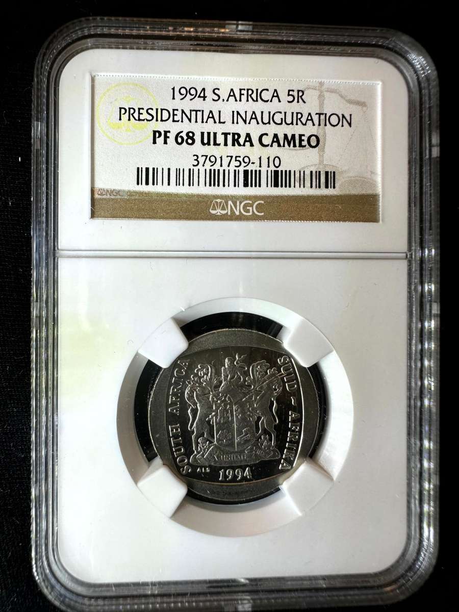 1994***R5 Presidental Inauguration ***PF68 ultra cameo***NGC