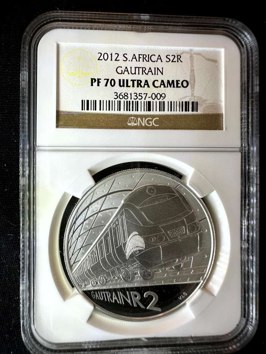 2012***Silver R2 Gautrain***PF70***NGC PERFECT GRADE
