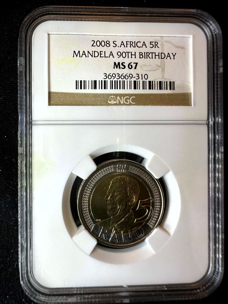 2008***Mandela Birthday***MS67***NGC