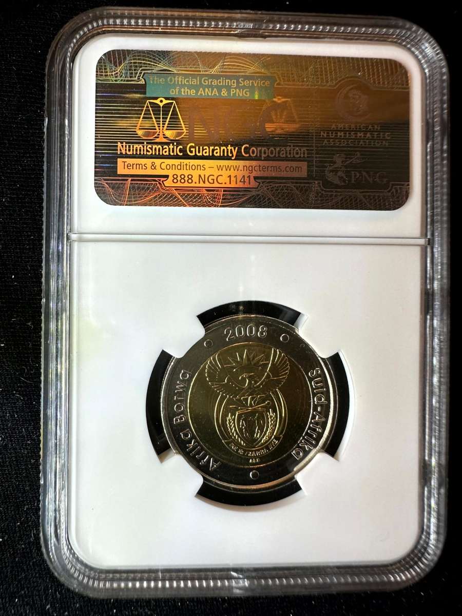 2008***Mandela Birthday***MS67***NGC