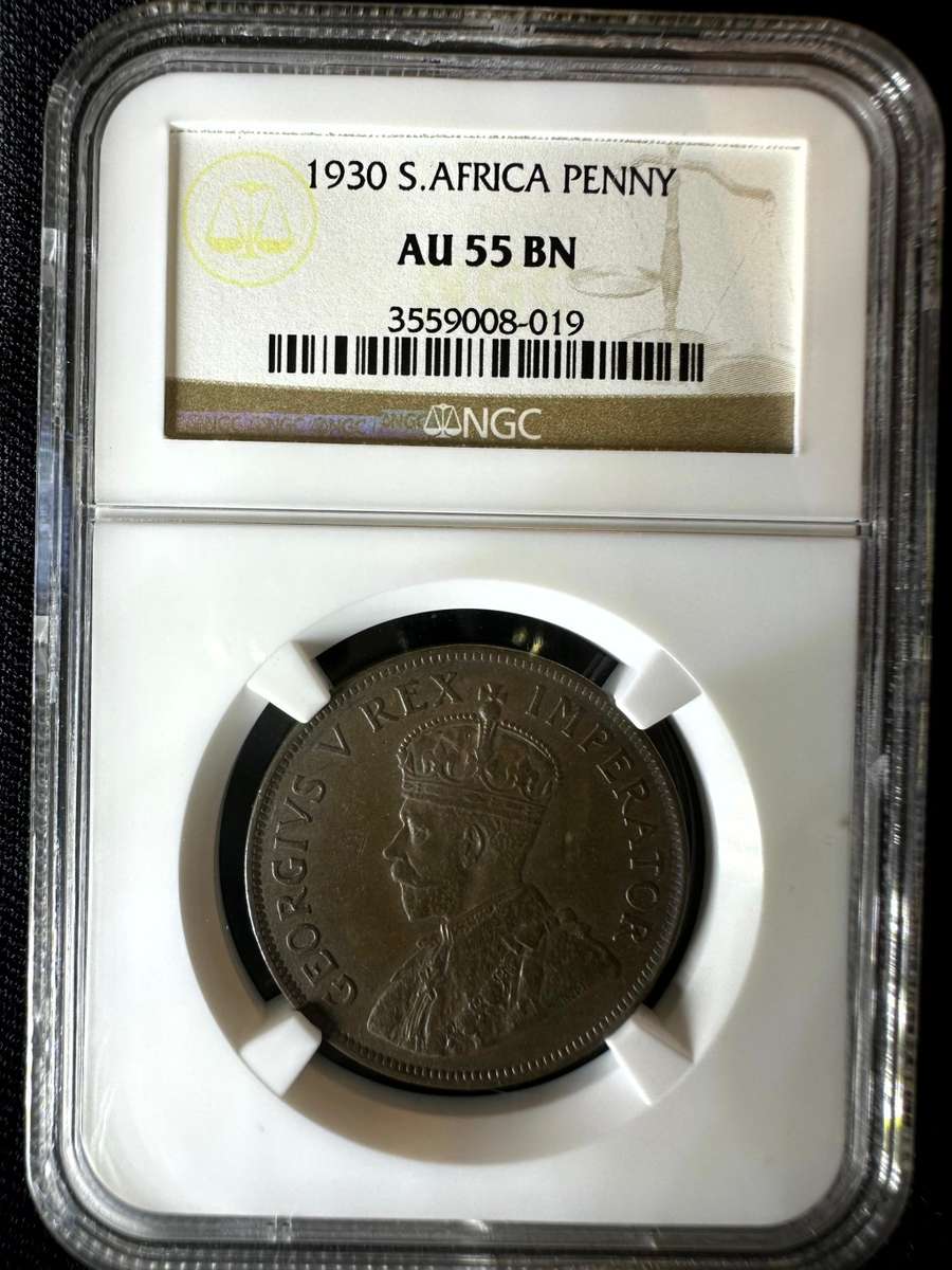 1930 *** Penny *** AU55BN *** NGC *** Crazy R1 Start