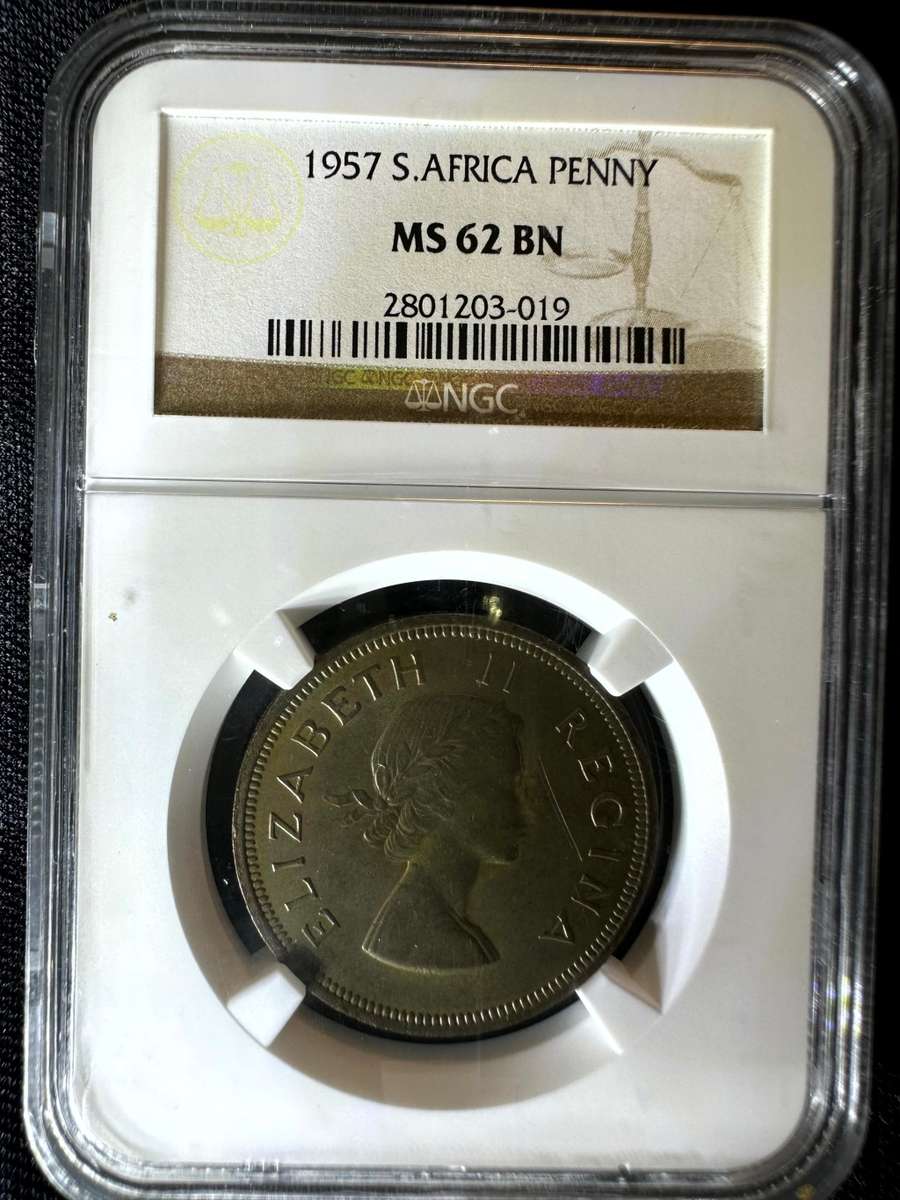 1957***Penny***MS62BN***NGC