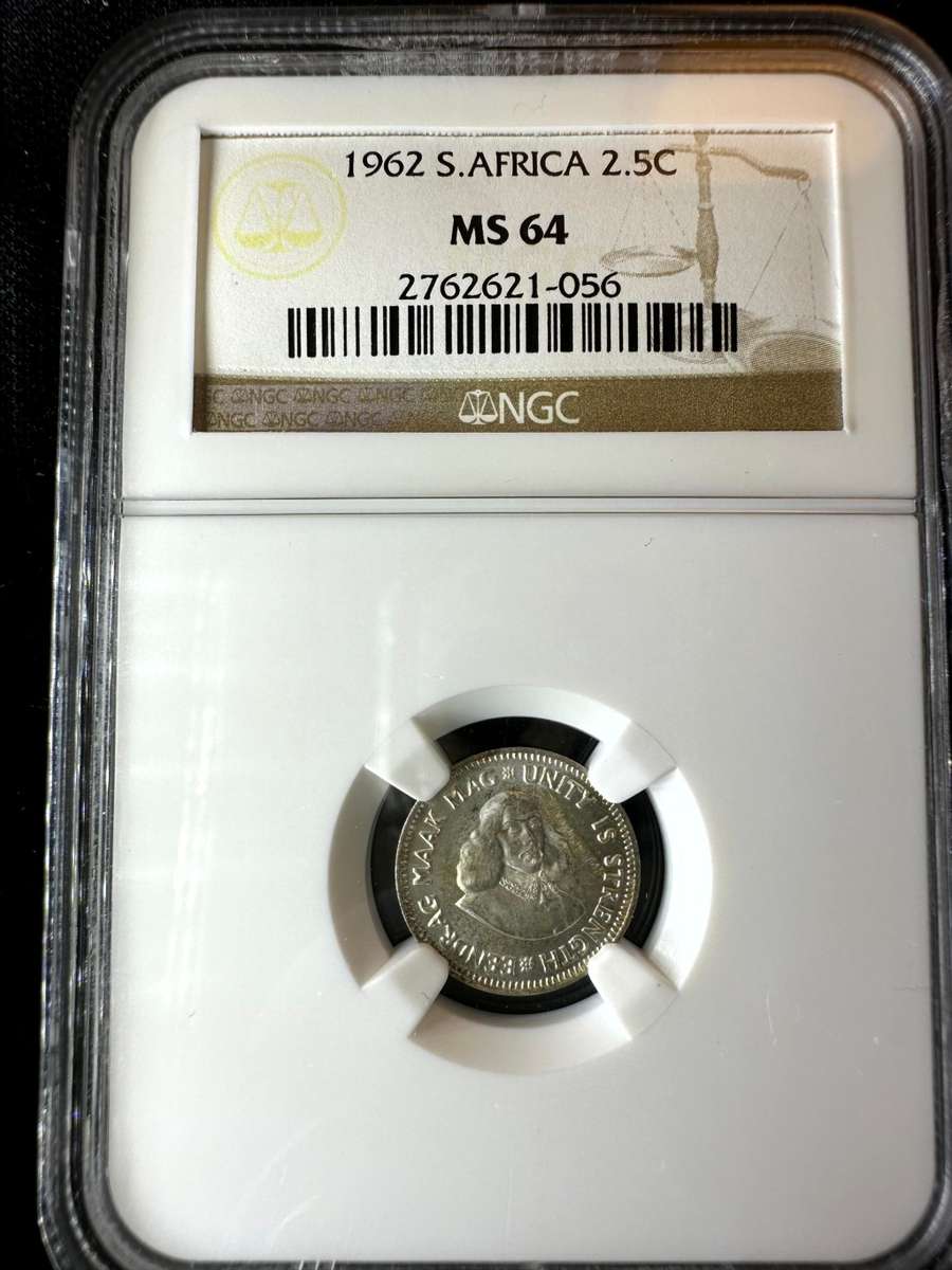 1962***2.5C ***MS64***NGC