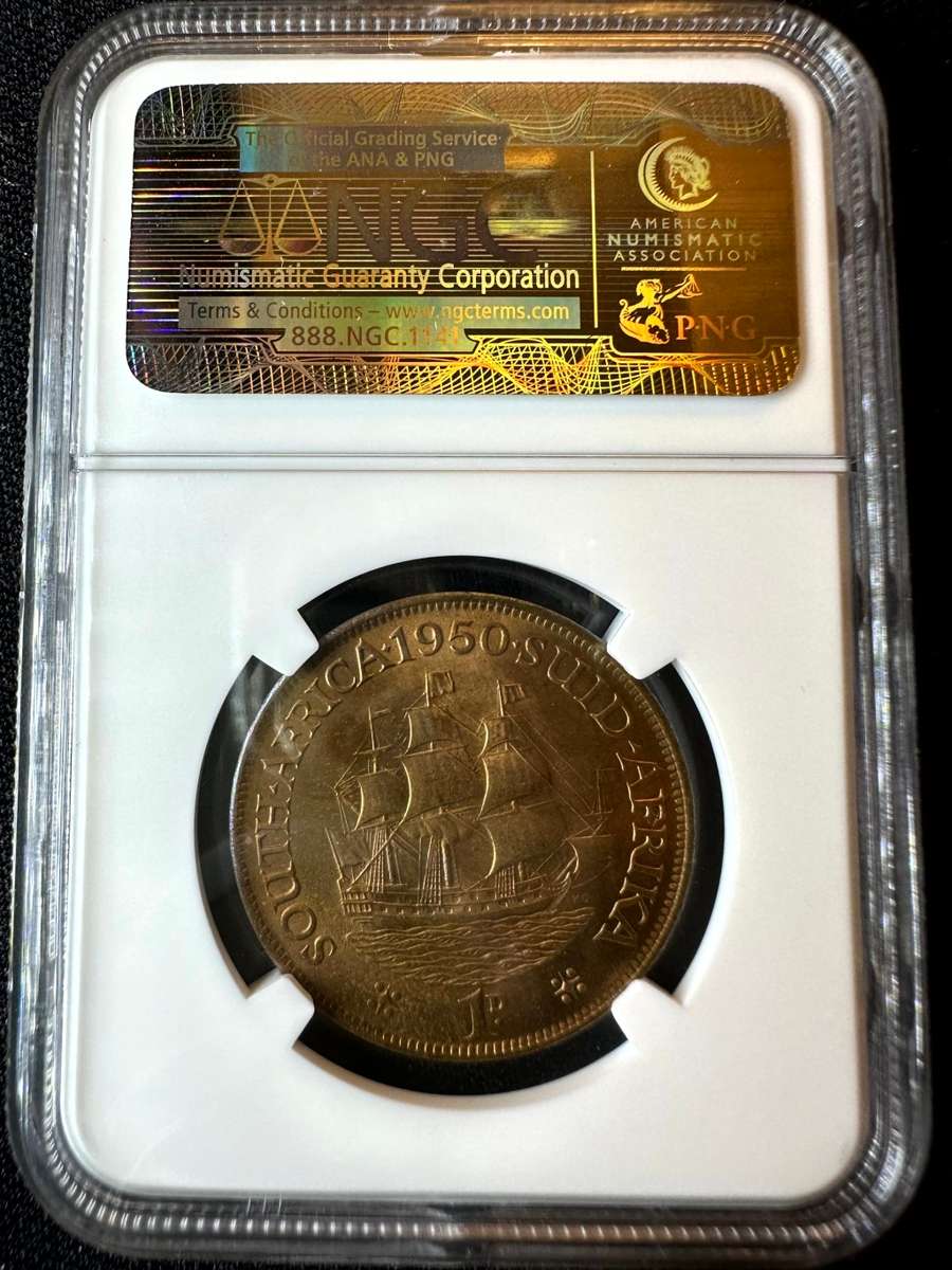 1950***Penny***MS64RB***NGC