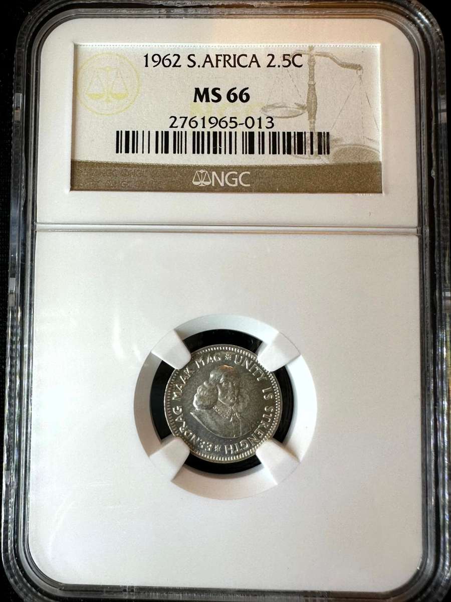 1962***2.5C ***MS66***NGC