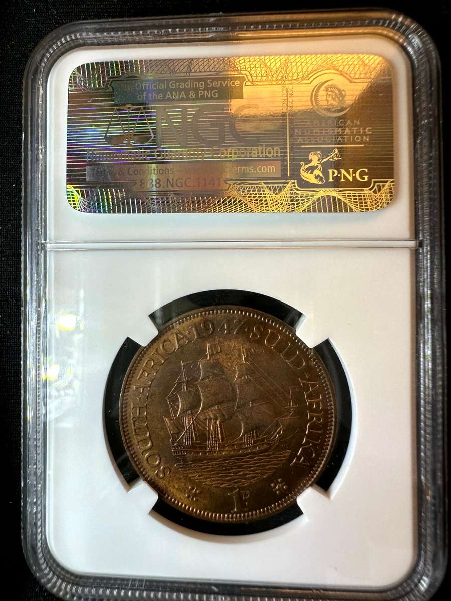 1947***Penny***MS63RB***NGC