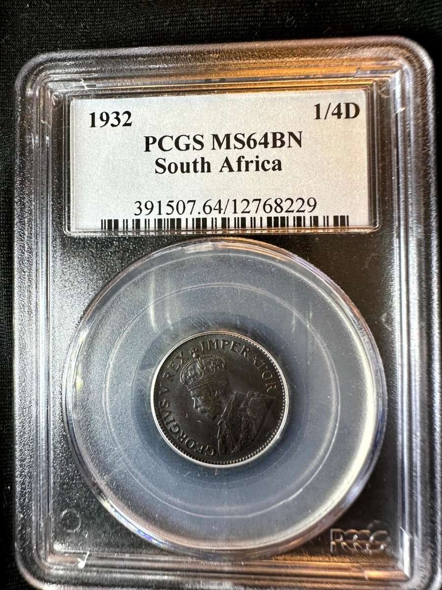 1932 *** 1/4P *** MS64BN *** PCGS *** Good grade - don`t miss out ! Crazy R1 Start