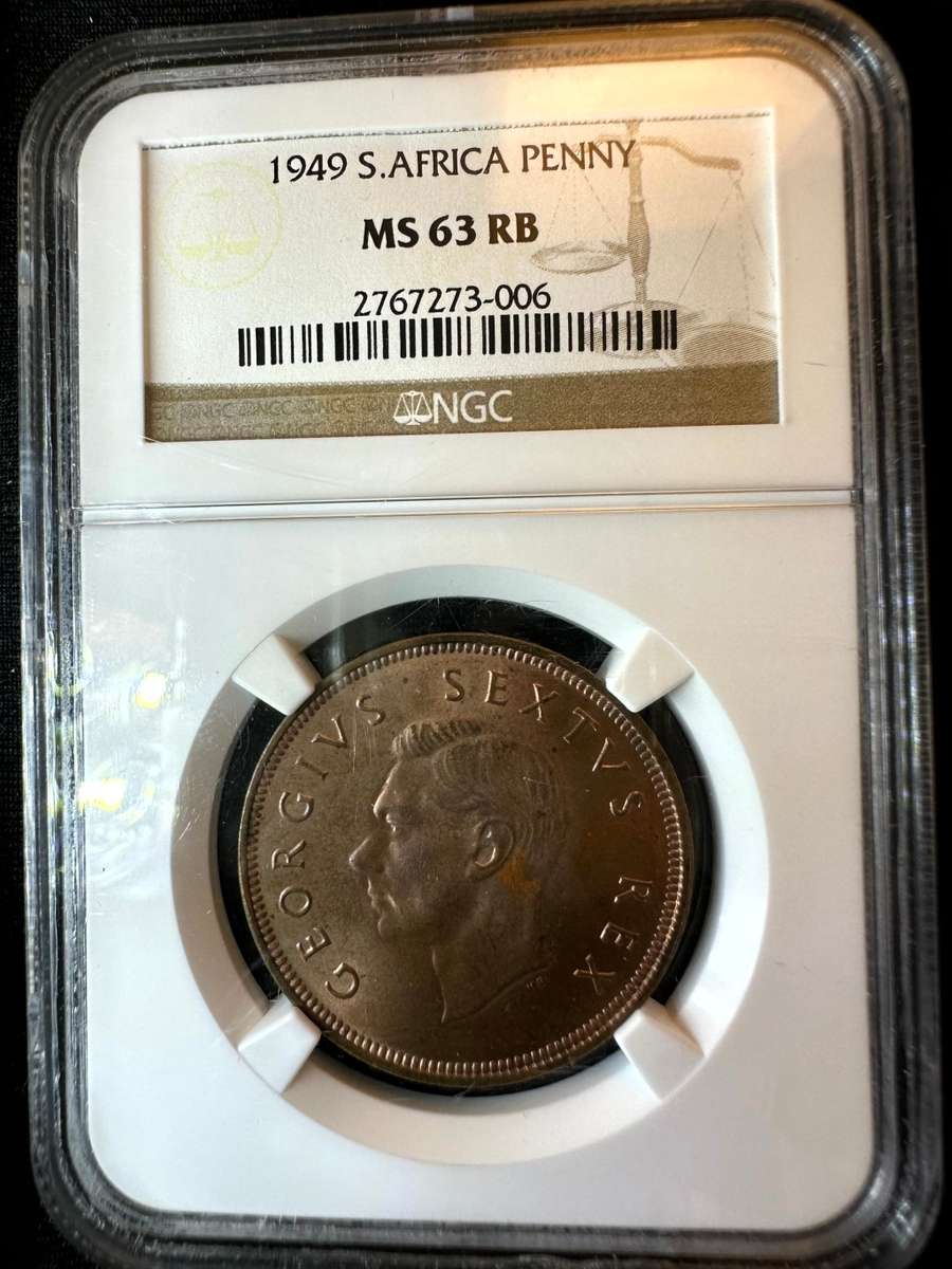 1949***Penny***MS63RB***NGC