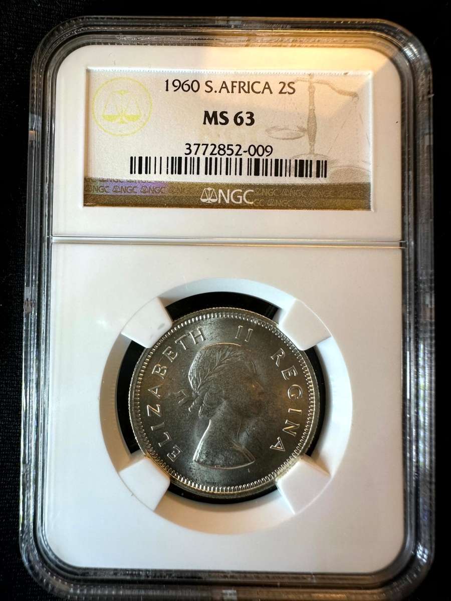 1960***2 Shilling***MS63***NGC