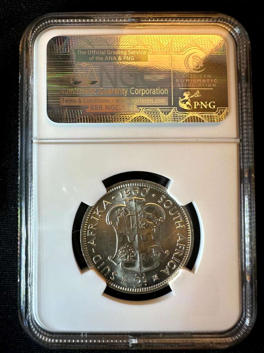 1960***2 Shilling***MS63***NGC