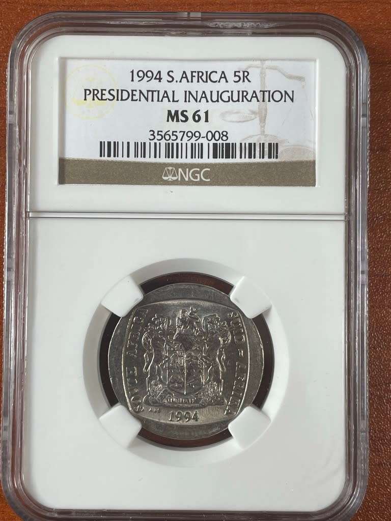 1994 *** R5 ***Inauguration *** MS61 *** NGC seldom grades a MS61