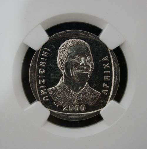 *** MS63 !!! Mandela 2000 R5 coin - Uncirculated *****