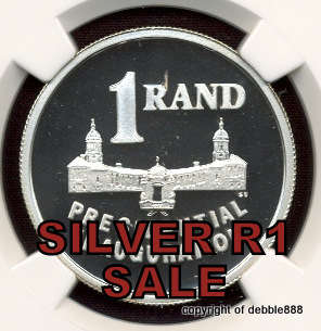 SILVER 1 RAND SALE !!!*** 1994 INAUGURATION PF69 Ultra Cameo *** 2ND HIGHEST GRADE - ONLY 5 BETTER !