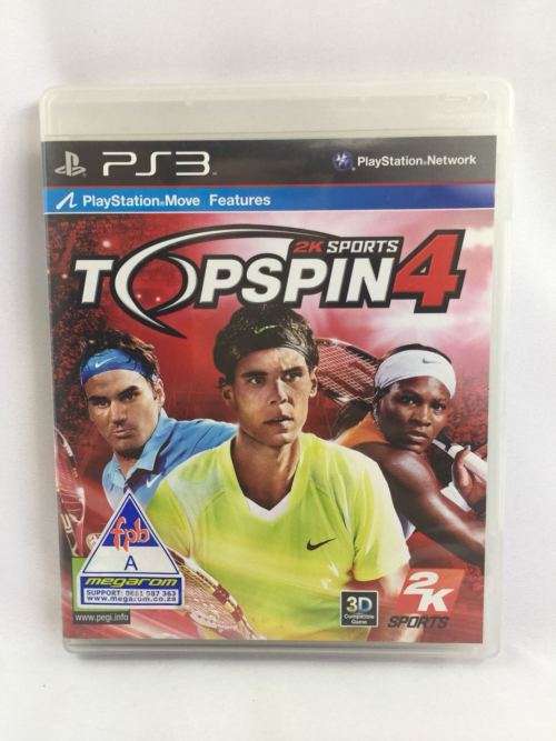 Topspin 4 - PS3 - Like New