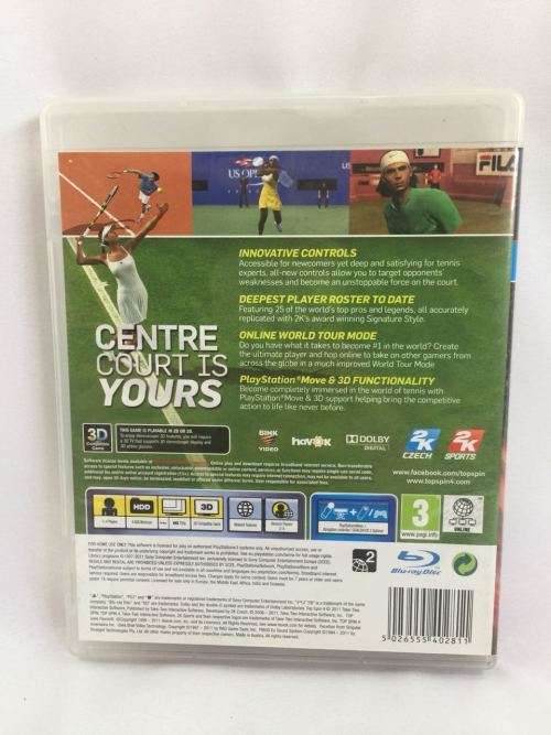 Topspin 4 - PS3 - Like New