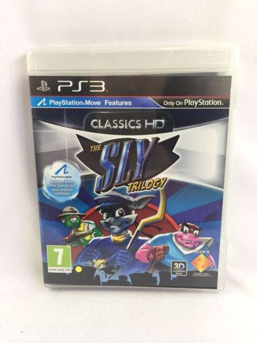 The Sly Trilogy - 3D - PS3 - Great Condition