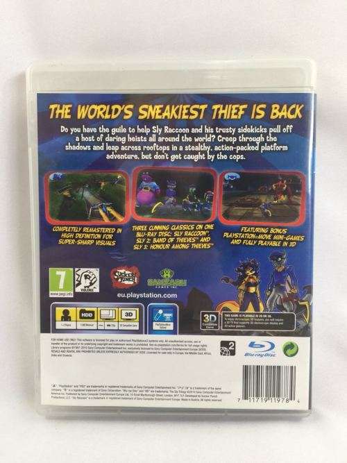 The Sly Trilogy - 3D - PS3 - Great Condition