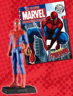 Classic Marvel Figurine Collection and Fact File # 1 Spiderman #