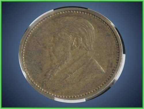 1892 ZAR 3 Pence # SANGS XF 45 #