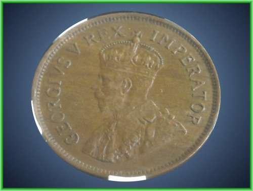 1931 SA Union Half Penny # SANGS AU 58 BN #