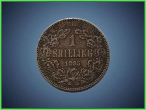 1895 ZAR 1 Shilling