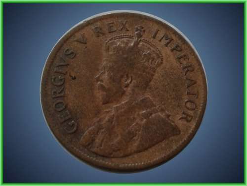 1923 SA Union Penny for  Imberbe Collectables