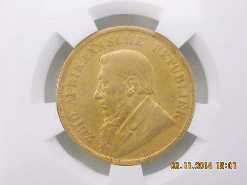ZAR 1897 Gold Pond - SANGS VF 30 (SANGS)