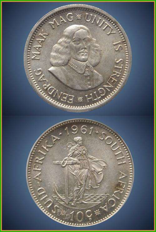 1961 First Decimal 10c  # SANGS AU55  #