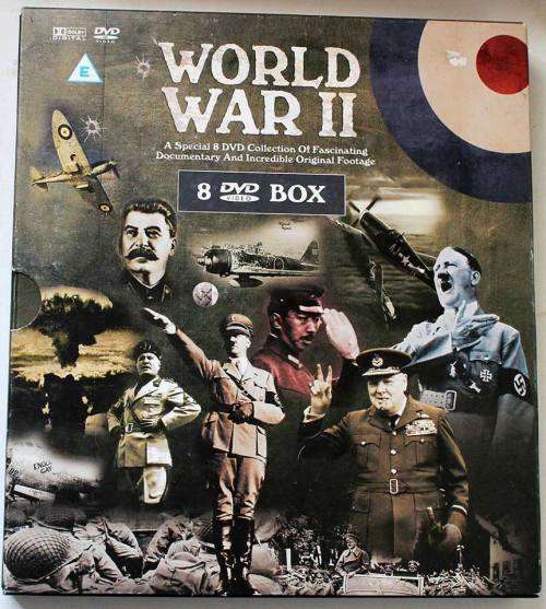 World War II box set of eight DVDs